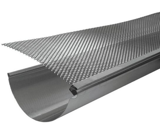 Half Round Gutter Guard - Aluminum
