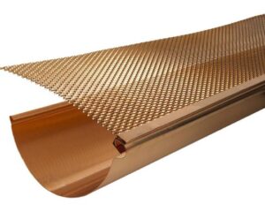 Half Round Gutter Guard - Copper